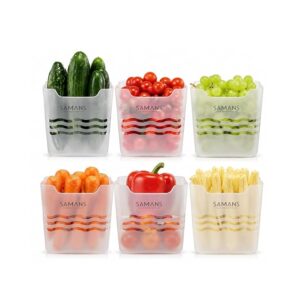FRIDGE SIDE STORAGE 950 ML 6 fridge storage boxes multipurpose containers for storage