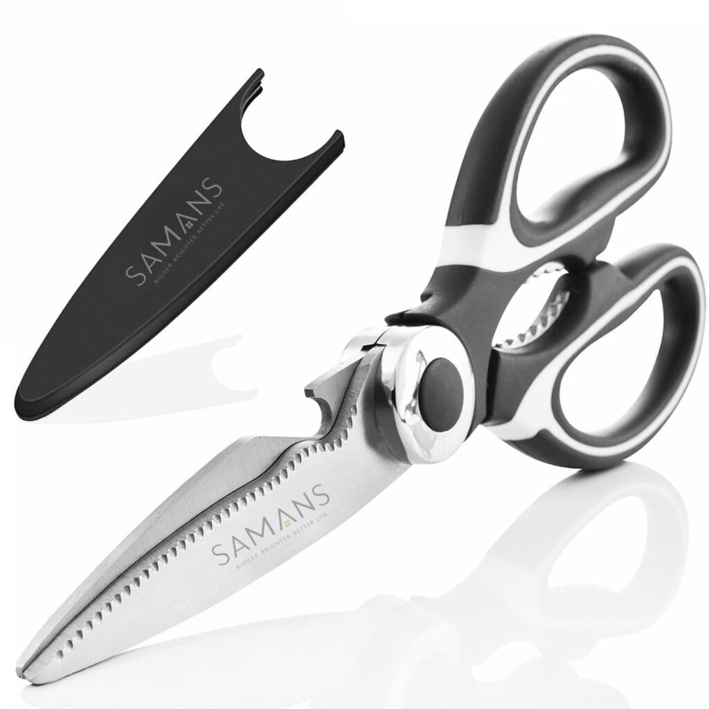 SCISSOR Multi Purpose Made In Japan Kitchen Scissors, food scissors,Premium Stainless Steel Solid Kitchen Shears